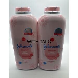 New Johnson's Baby Powder Talc Blossoms 300G Pack Of 2 Sealed